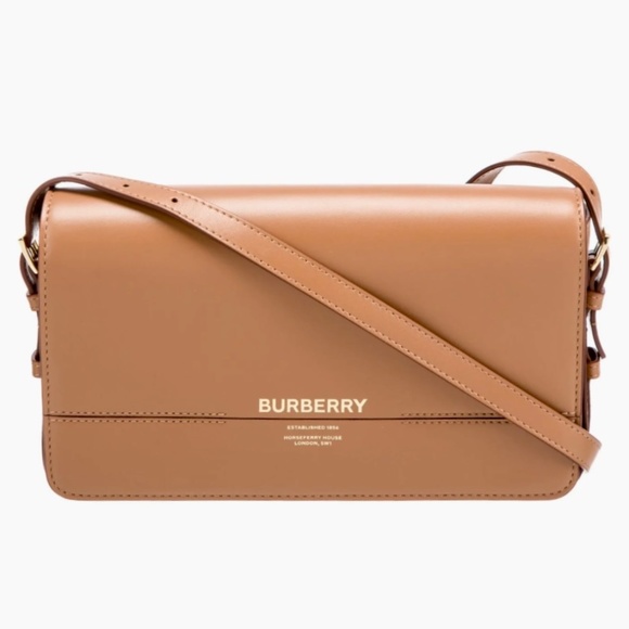 Burberry Grace Nutmeg Leather Shoulder Bag / Cross Body Bag - Picture 15 of 16